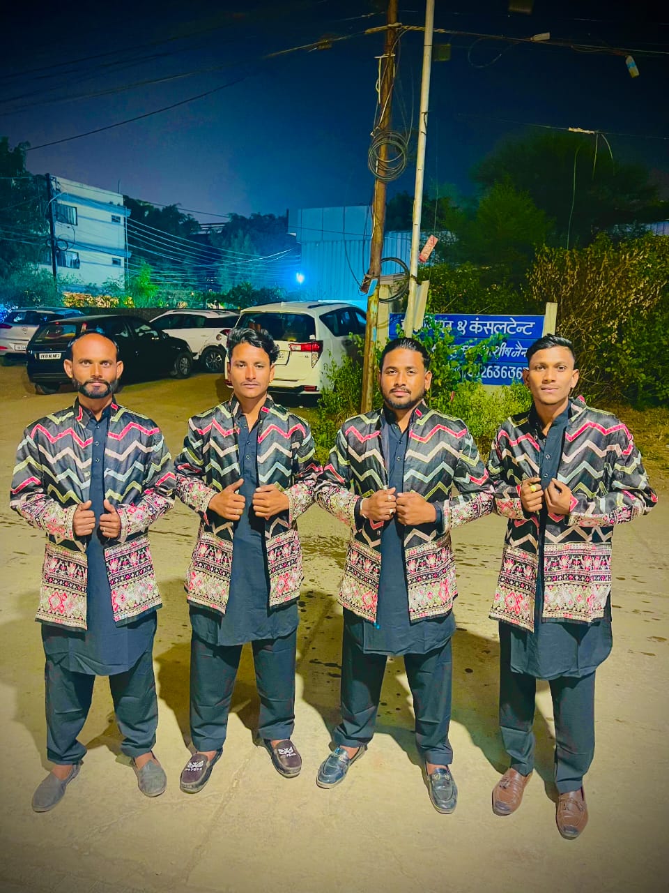 VK Dhol Entertainment performing at an Indore wedding